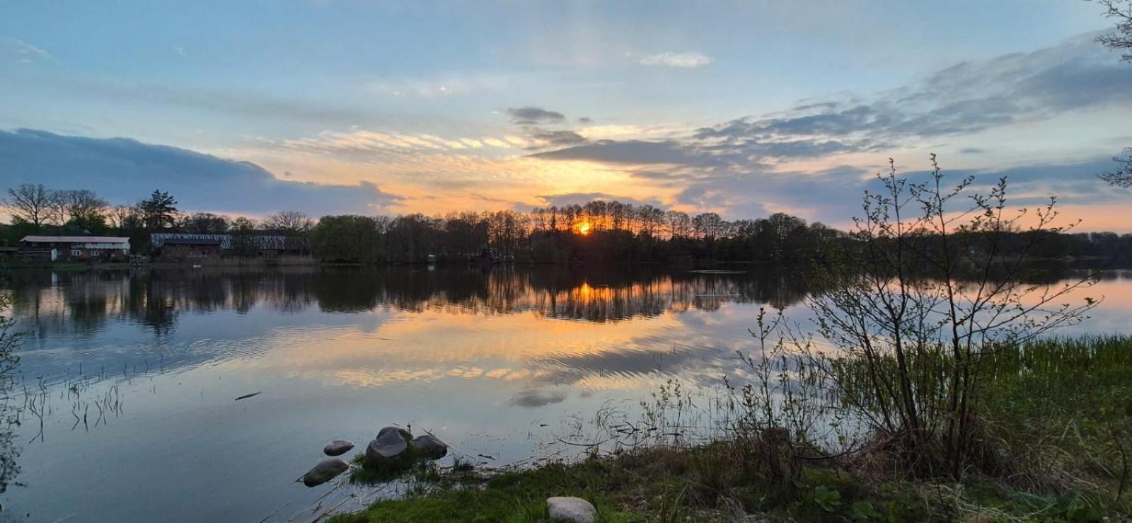 Domek Nad Jeziorem Bystrzyna Swidwin Экстерьер фото